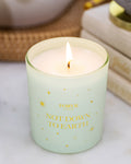 Not Down To Earth Candle